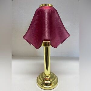 PartyLite mulberry tea light lamp.  Tealight Lamp